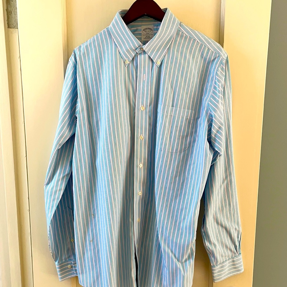 Brooks Brothers 346 16.5-6/7 Slim Fit Button Down